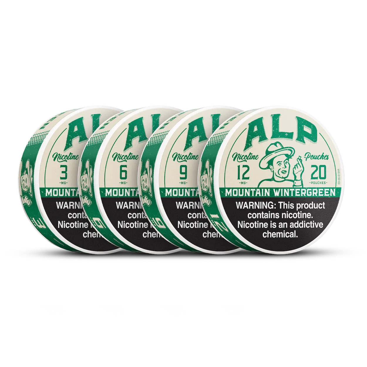 ALP Mountain Wintergreen 3mg can