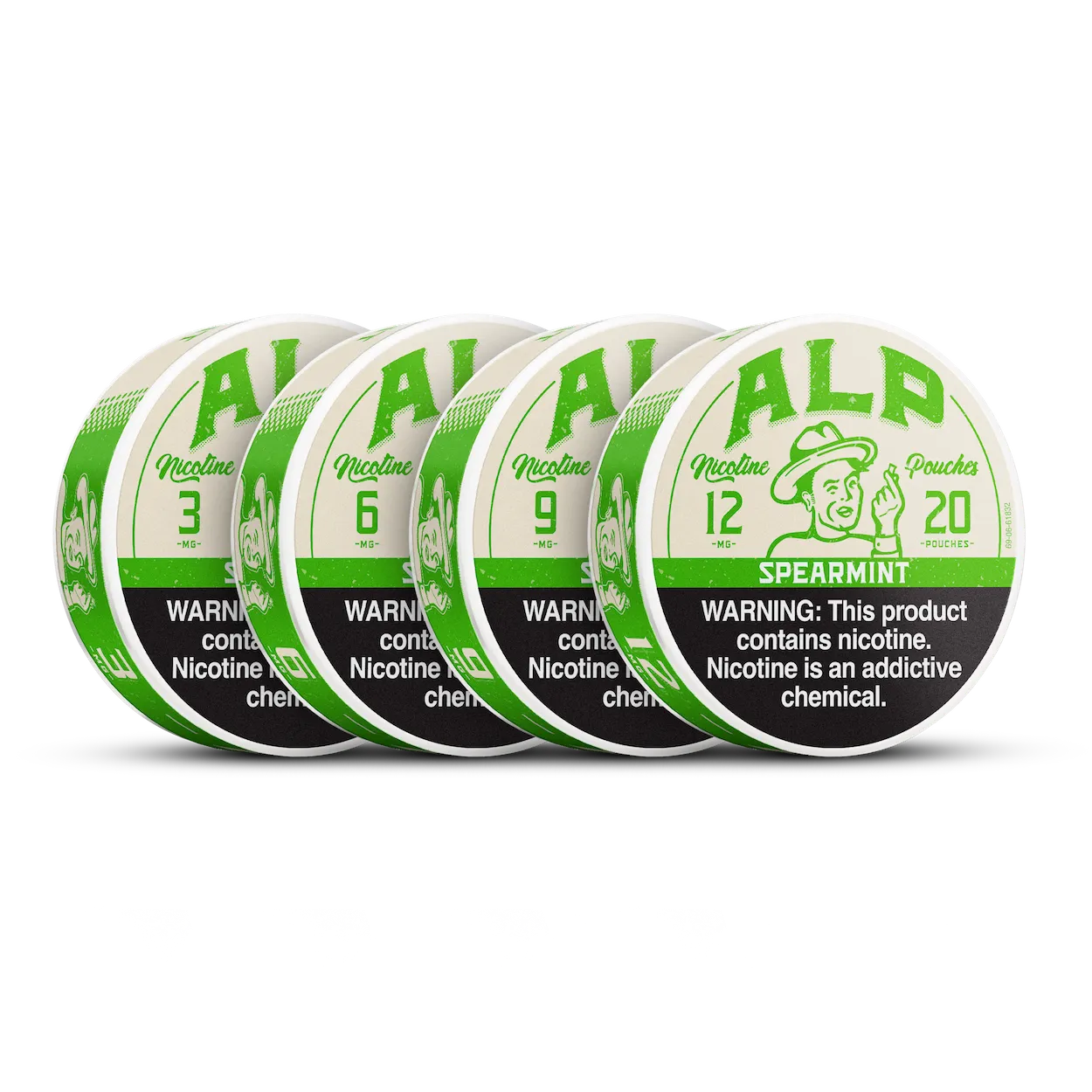 ALP Spearmint 3mg can