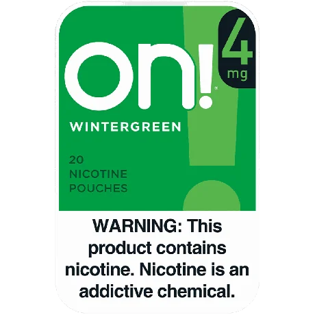 on! Wintergreen 4mg can