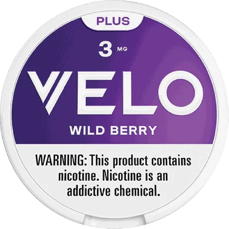 Velo Plus Wild Berry 3mg can