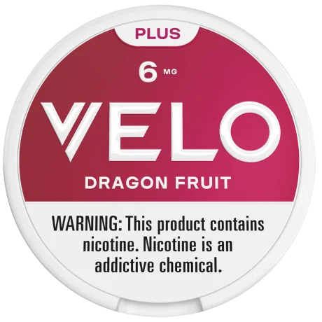 Velo Plus Dragon Fruit 6mg can
