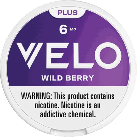 Velo Plus Wild Berry 6mg can