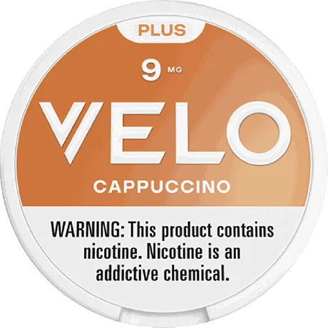 Velo Plus Cappuccino 9mg can