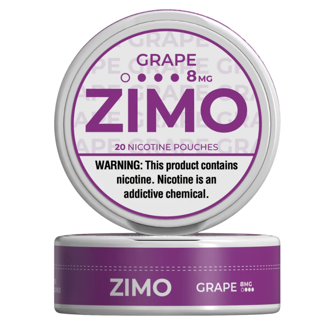Zimo Grape 8mg can