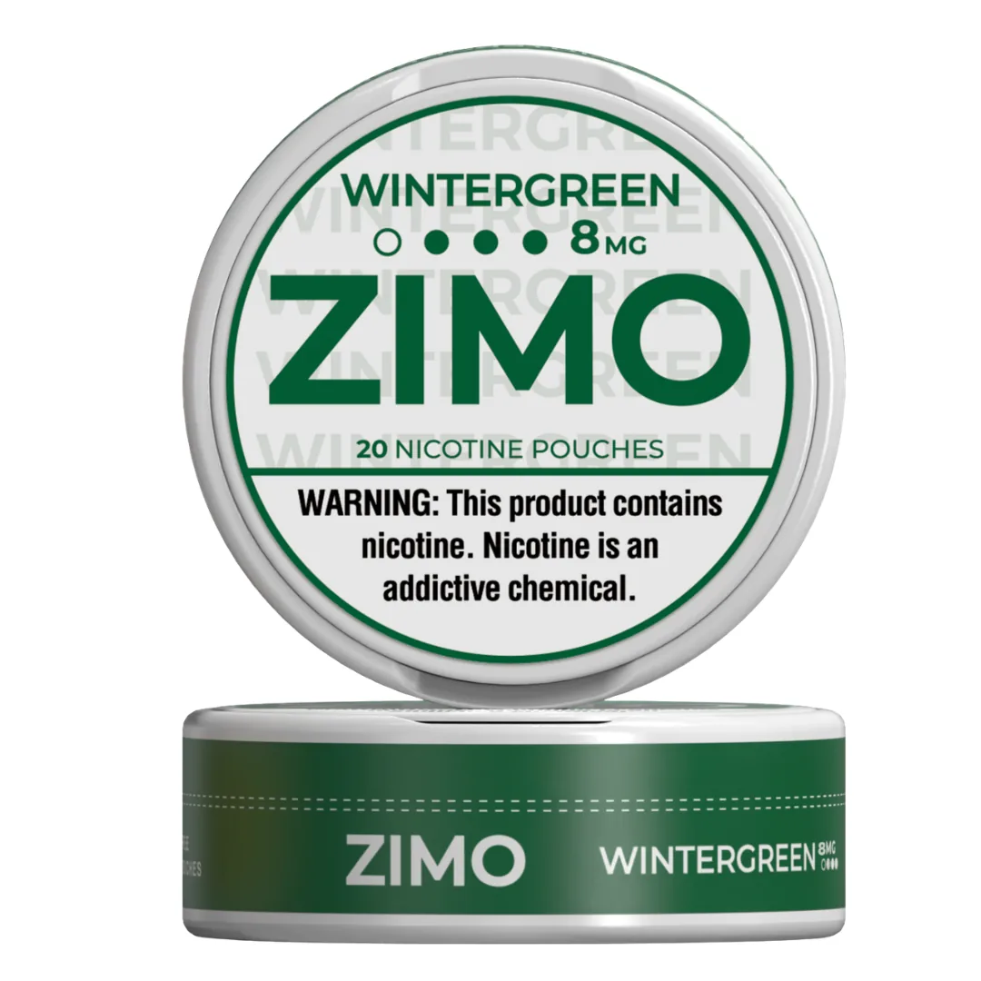 Zimo Wintergreen 8mg can