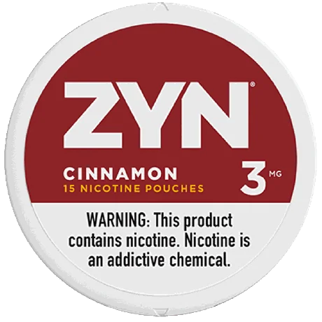 ZYN Cinnamon 3mg can