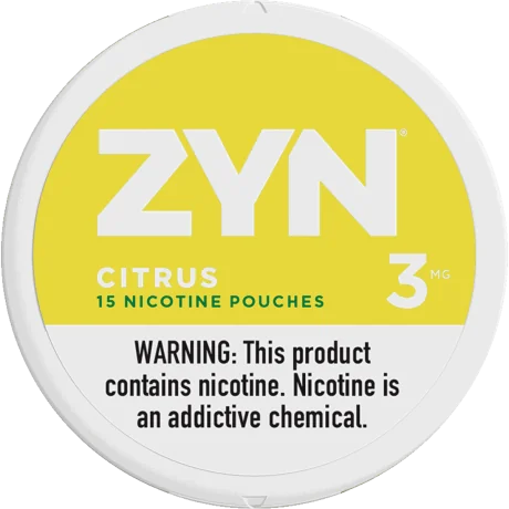 ZYN Citrus 3mg can