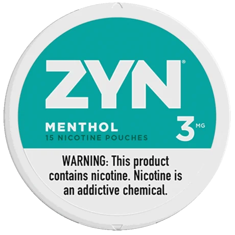 ZYN Menthol 3mg can
