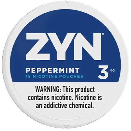 ZYN Peppermint 3mg can