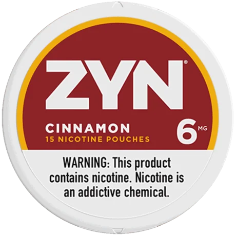 ZYN Cinnamon 6mg can
