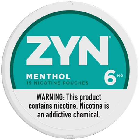 ZYN Menthol 6mg can