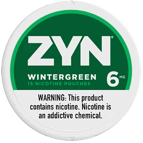 ZYN Wintergreen 6mg can