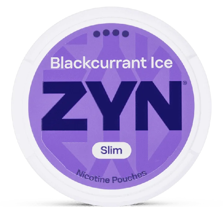 ZYN Slim European Edition Blackcurrant Ice 11mg can