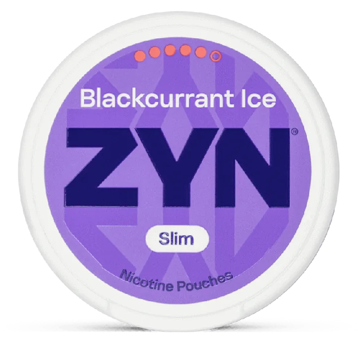 ZYN Slim European Edition Blackcurrant Ice 13.5mg can