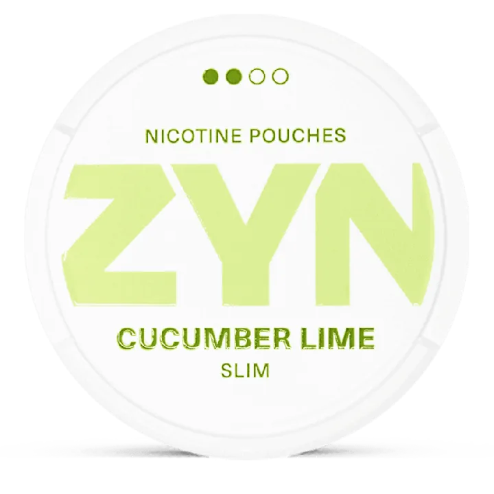ZYN Slim European Edition Cucumber Lime 6mg can