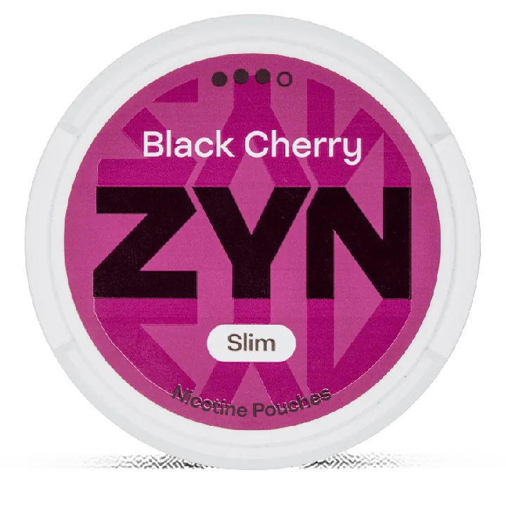 ZYN Slim European Edition Black Cherry 9mg can