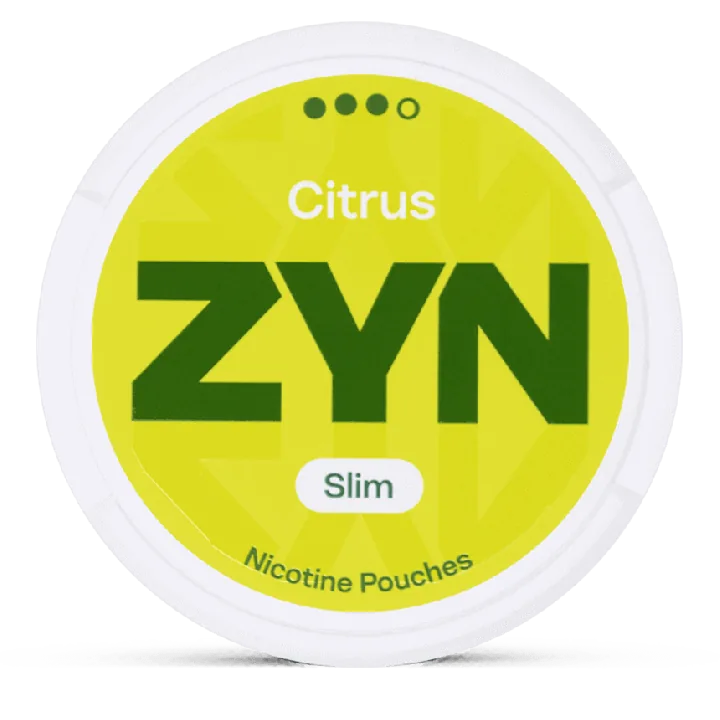ZYN Slim European Edition Citrus 9mg can