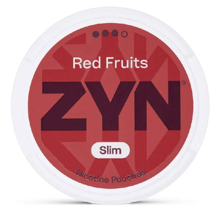 ZYN Slim European Edition Red Fruits 9mg can