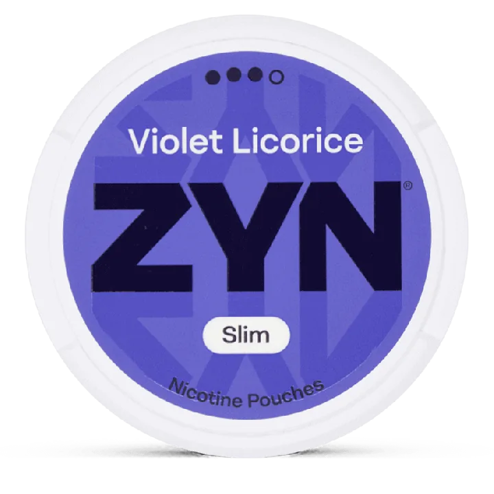 ZYN Slim European Edition Violet Licorice 9mg can